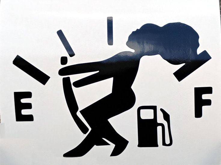 Gas tank car decal - Krafty Kustomz LLC