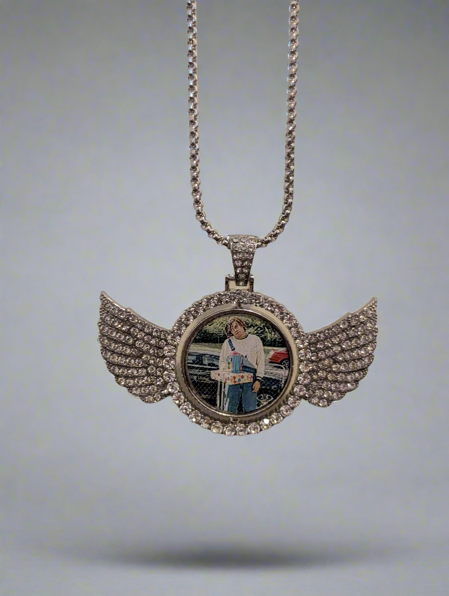 Memorial chain with and without wings - Krafty Kustomz LLC