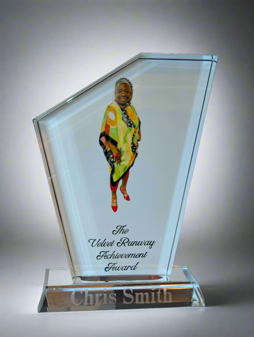 Customized award plaque - Krafty Kustomz LLC