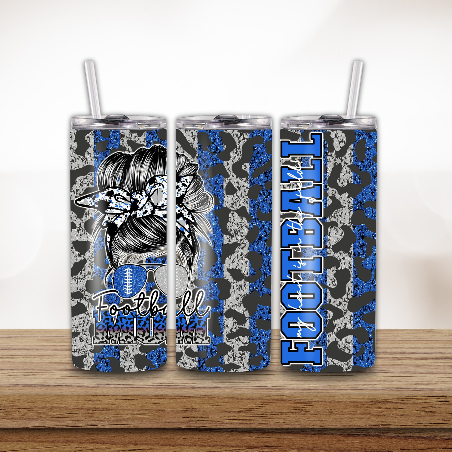 Football Mom Tumbler