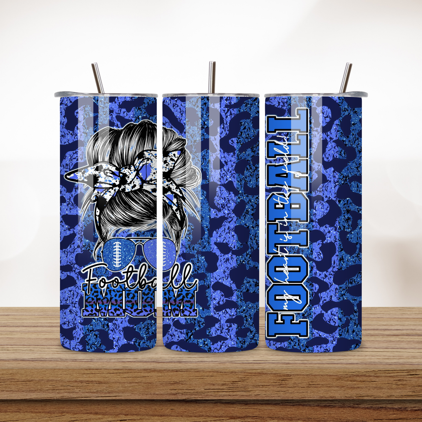 Football Mom Tumbler