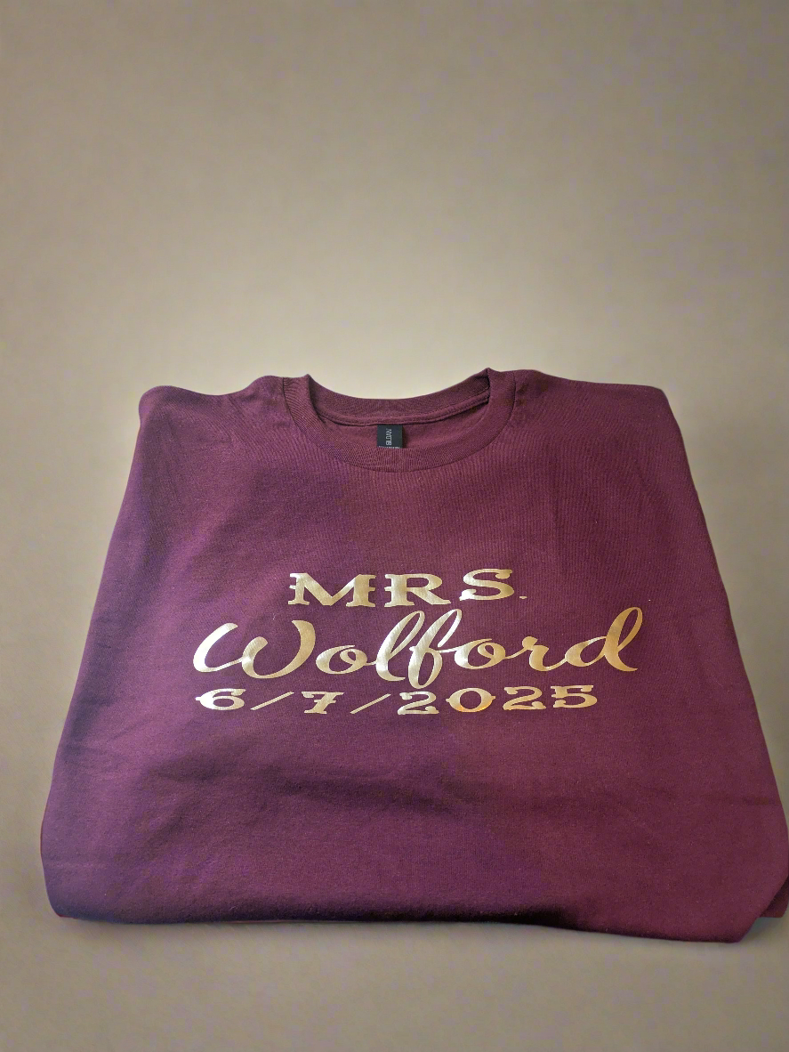 Customized apparel