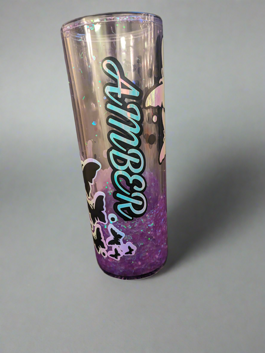 Snow globe tumbler - Krafty Kustomz LLC